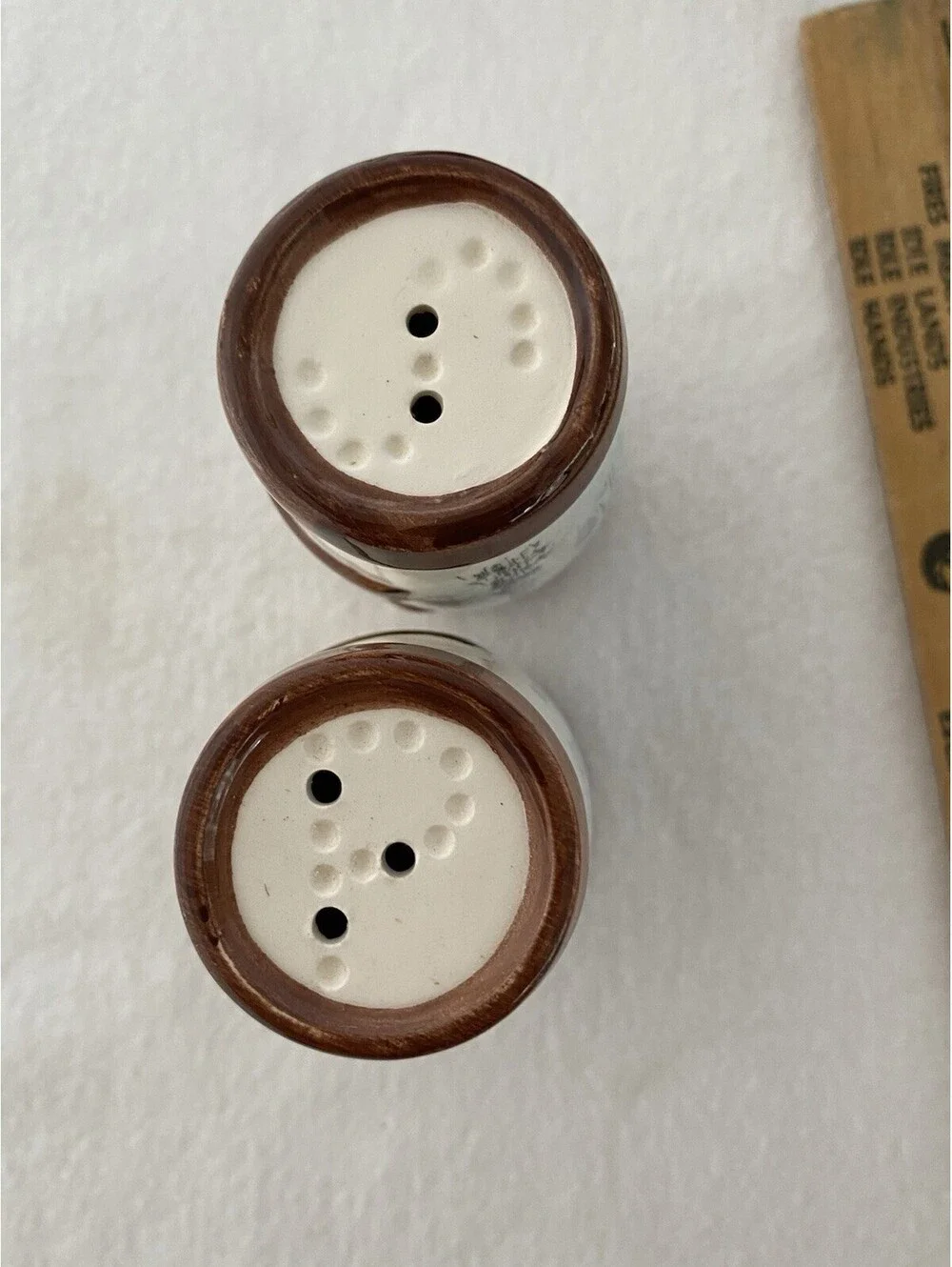 Vintage 1950s Salt & Pepper Shakers- Niagara Falls Canada- Barrels- Japan ~ 3”